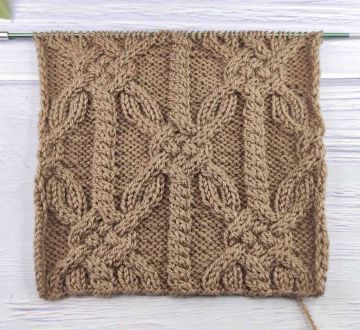 Punto Maglia Aran Trecce