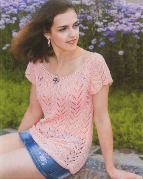 Top raglan con maniche corte