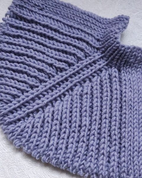 Linea raglan dall'alto verso il basso