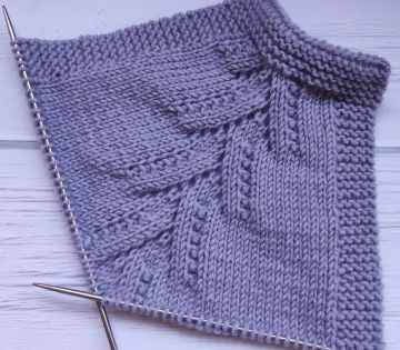 Punto traforato per top down Raglan