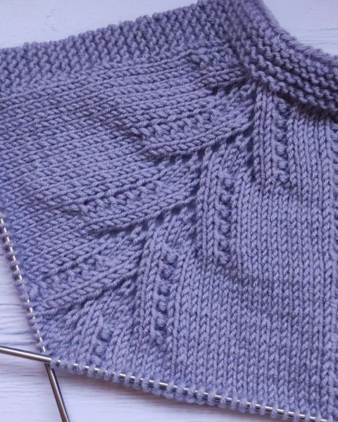 Punto traforato per top down Raglan