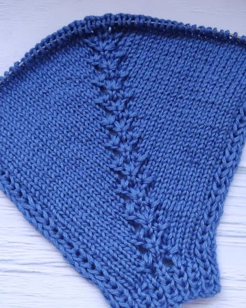 Punto traforato per top down Raglan