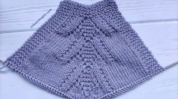 Punto traforato per top down Raglan