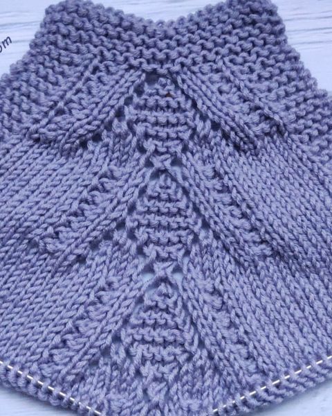 Punto traforato per top down Raglan