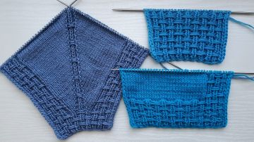 Linea Raglan e Bordo a Punto Coste Fantasia